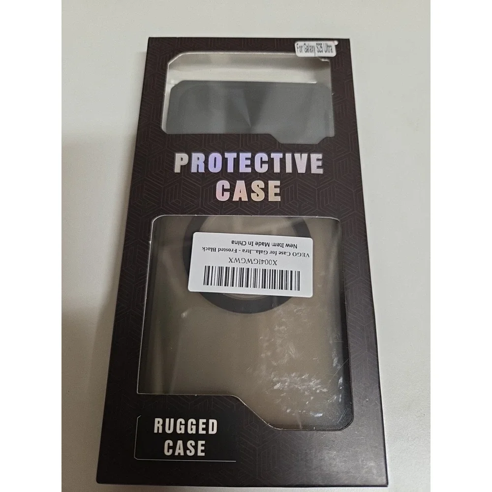 Vego Protective Rugged Case For Samsung‎ Galaxy S25 Ultra Frosted Black